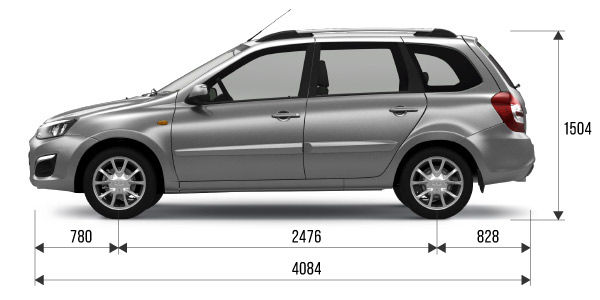 Технические характеристики LADA Kalina универсал